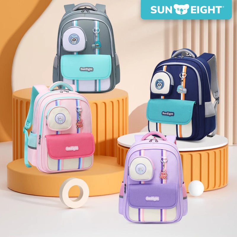 SunEight Lookz Ergonomic Spine Protection Primary School Bag