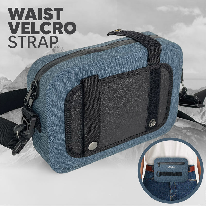 Blue Mountain DrizzleDuel 3L Dry Sling Bag Outdoor Sports Splashproof Travel Backpack Adjustable Shoulder Strap