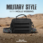 Blue Mountain SteelFury Sling Bag Tactical Series Military Style 3 Strap Outdoor Sports High Quality Crossbody