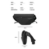 Bange Ace Expandable Sling Bag Shoulder Bag Crossbody Bag Men’s Beg Lelaki Multi Compartment Water-Resistant (7.9")