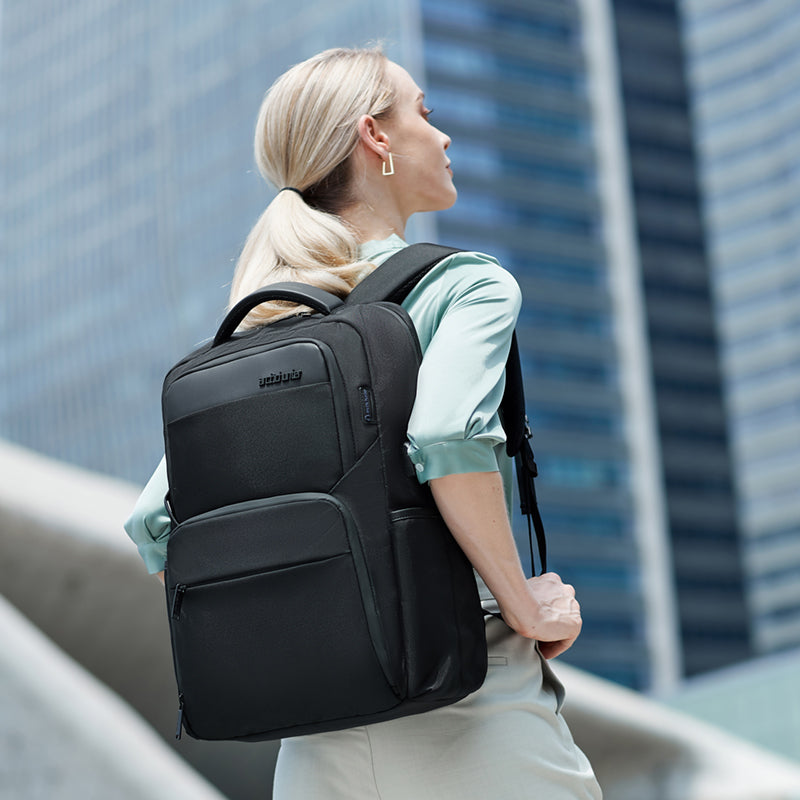 Arctic Hunter i-Flume Laptop Backpack Business Travel Stylish Trend Fashion USB Laptop Backpack (15.6")