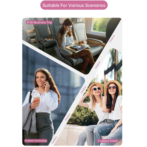 Chantria Belle Work Women Laptop Backpack Multi Compartment Business Travel Laptop Backpack (15.6'')