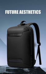 Bange Bulletz Laptop Business Travel Type-C USB Charging Port Trend Stylish Design Laptop Backpack (15.6")