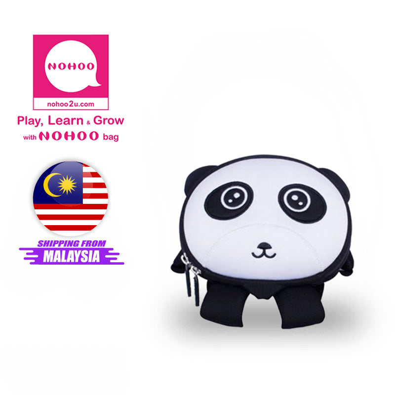 NOHOO Kids Panda (New) 3D Design Newborn Bag Toodler Bags Travel Kids Bag