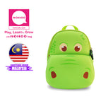 NOHOO Kid Hippo Mouth(New) 3D Design School Bag Waterproof Preschool Backpack Go