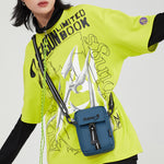 Super Streetwear - Envelope Cross Body Sling Bag (Portrait)