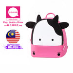 NOHOO Kid Moo Moo Cow 3D Design School Bag Waterproof Preschool Backpack Bags