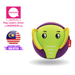 NOHOO Kid Elephant 3D Design Children Boy Sling Crossbody Travel Bag Preschool