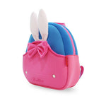 NOHOO Kid Little Rabit 3D Design Travel Bag Waterproof Preschool Backpack Bags