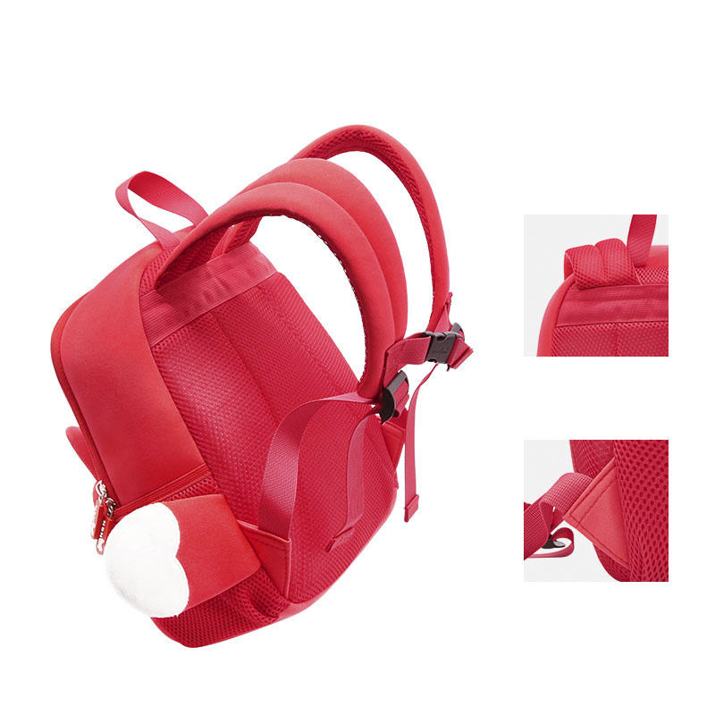 NOHOO Kid Foxy Red 3D Design Children Travel School Bag Beg Sekolah Bags A4