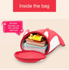 NOHOO Kids RED LITTLE FOXY (New) Waterproof Harness Travel Newborn Cute Kids Bag