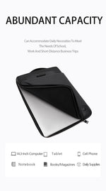Golden Wolf Amoss Tablet Sleeve Easy Carry Fashion Tablet Sleeve Laptop Sleeve Light Weight Portable Clutches (14.3")