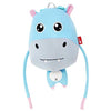 NOHOO Kids Blue Hippo (New) Harness Preschool Bag Toodler Bag Travel Bag Kids