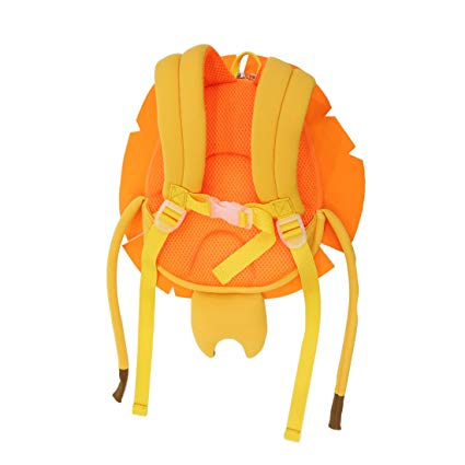 NOHOO Kids Harness Lion 3D Preschool Bag Toodler Bag Safety Harness Bag Travel
