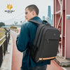 Golden Wolf Rattlers TSA Lock C/W RainCover Laptop Backpack Travel Backpack Student Backpack (15.6")
