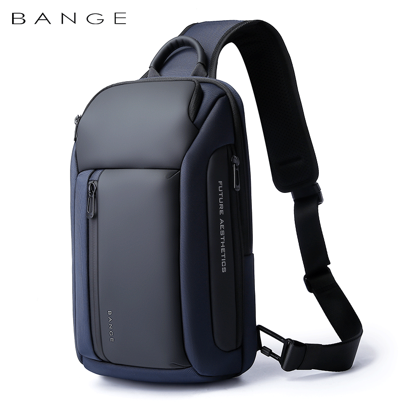 Bange Titan Sling Bag Water-Resistant and Multi Compartment Crossbody Men's Bag Fashion Chest Pack (11")