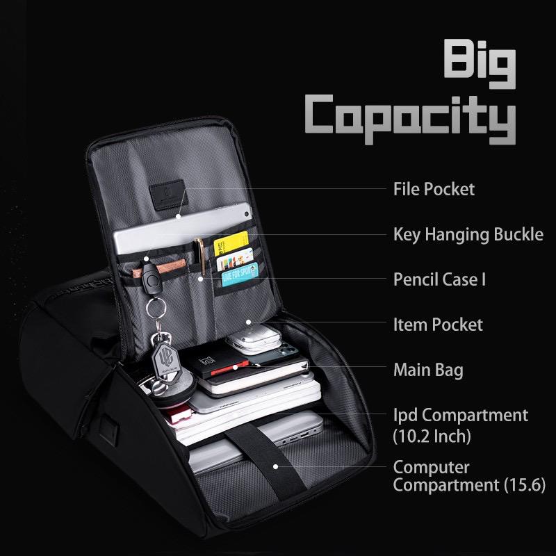 Arctic Hunter i-Rambo Big Capacity Laptop Backpack (15.6")