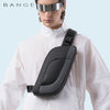 Bange Rocket Anti-theft Lock Sling Bag Fashion Chest Pack Waterproof USB Crossbody Bag (9.5" tablet)