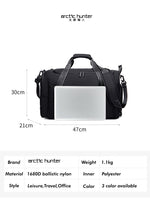 Arctic Hunter i-Gym Travel Bag 2in1 Foldable Design Dry and Wet Separation Compartment Messenger Bag Sling Bag UNISEX
