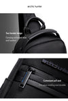 Arctic Hunter i-Atoz Sling Bag Men New USB Chest Bag Water Resistance Crossbody Bag High Density Polyester (9.7")