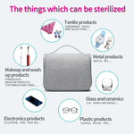 Bange Disinfection Kit UV LED Sterilizer Bag Sanitizer Box USB Rechargeable Disinfection Case for Mask Phones