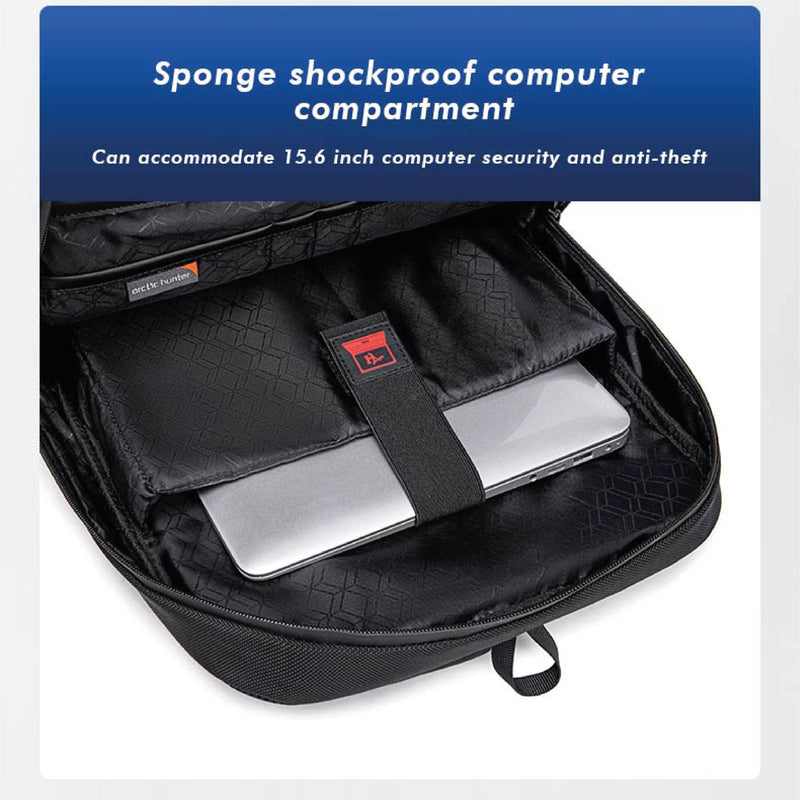 Arctic Hunter i-Zenith Laptop Bag multi-compartment laptop backpack (15.6")