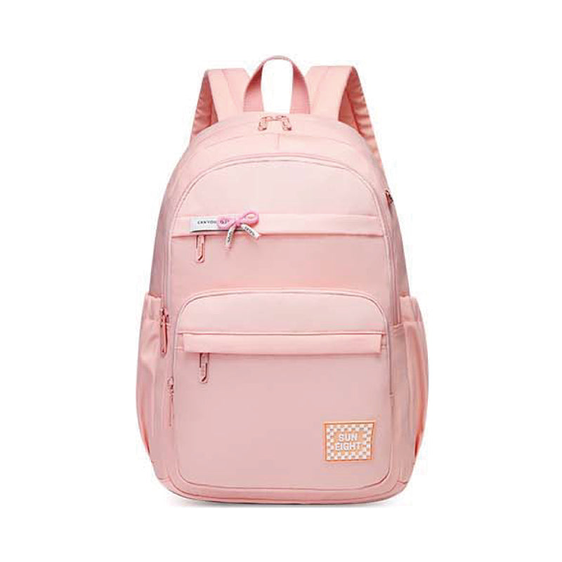 SunEight Macaronz School Backpack Beg Sekolah Color Cantik Multi Compartment