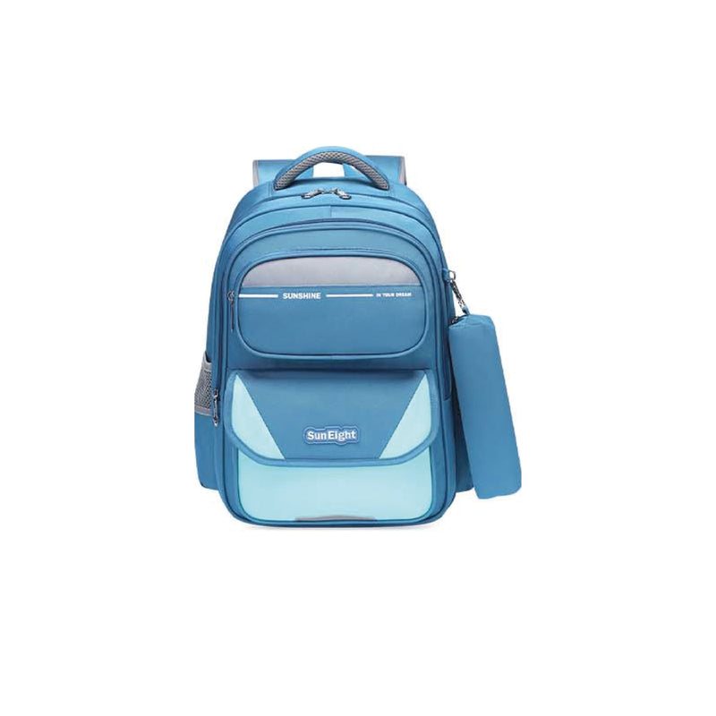SunEight Gradez School Backpack Large Capacity Multi Compartment Beg Sekolah
