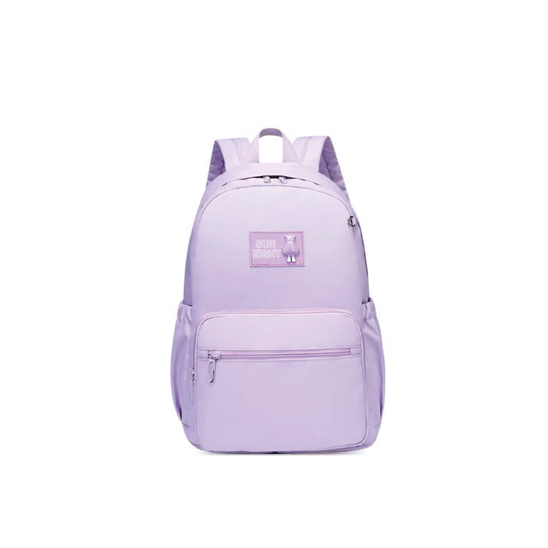 SunEight Simple School Trendz Backpack Suitable For 9-18 Years Old Beg Sekolah unisex (15" Laptop)