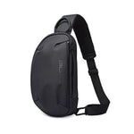 Bange Nomad Men Anti-theft Lock Sling Bag Fashion Chest Pack Waterproof USB Crossbody Bag (9.5" tablet)