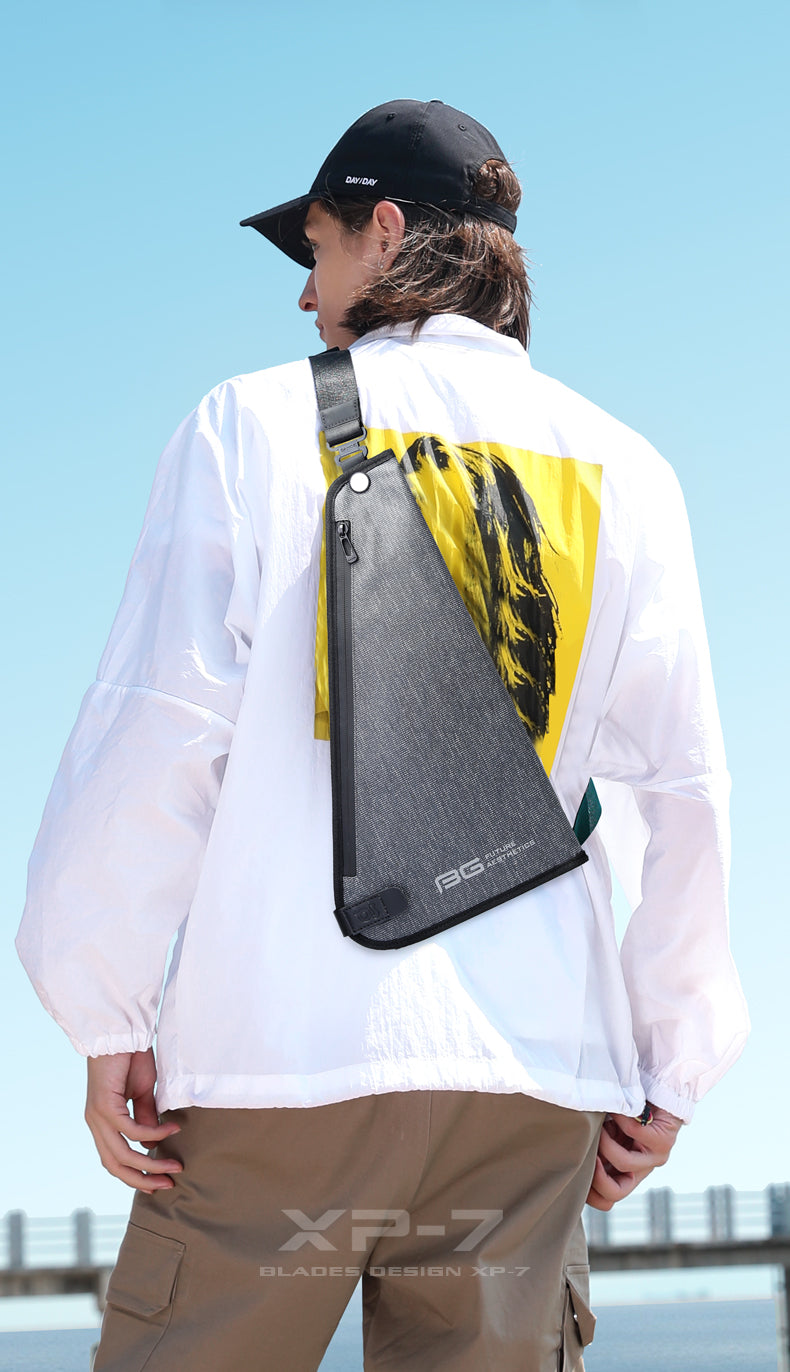 Bange Iris Expandable Sling Bag Shoulder Bag Men’s Multi-Compartment Water-Resistant
