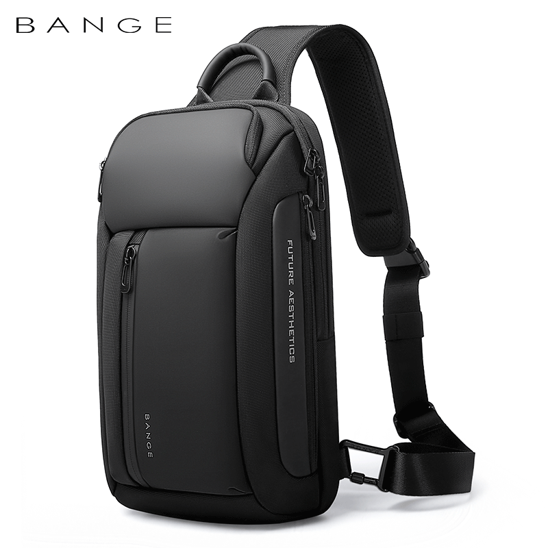 Bange Titan Sling Bag Water Resistant and Multi Compartment Crossbody Bag2u Dot Com Sdn Bhd 1305991 A