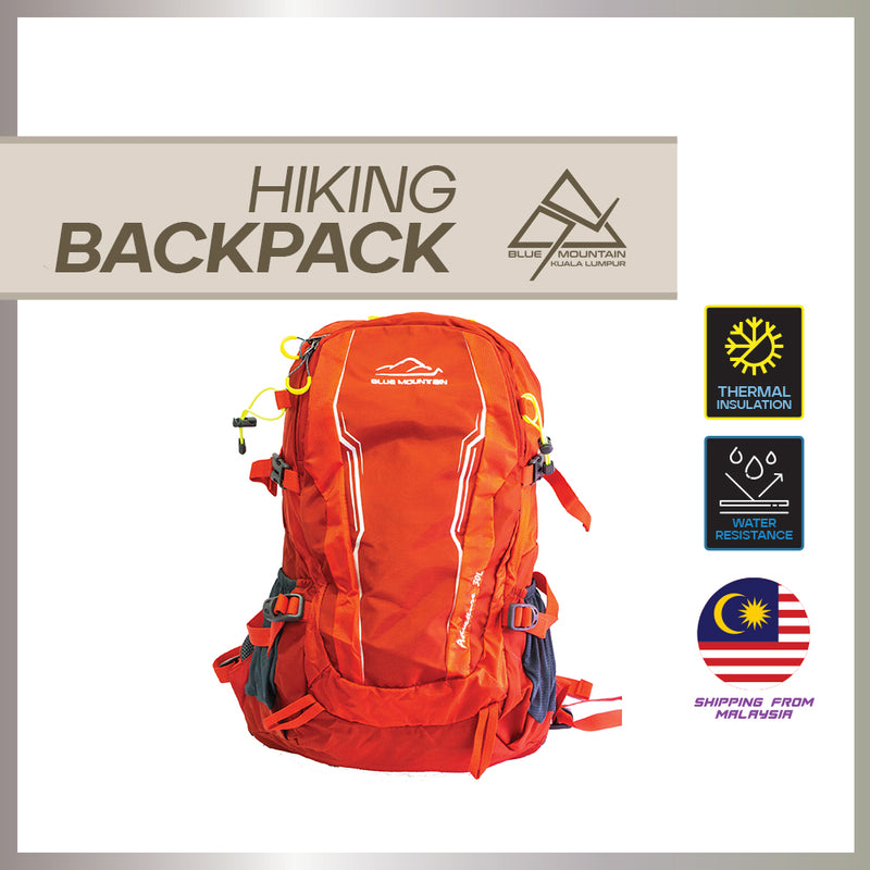 best hiking backpack malaysia Blue Mountain Hiking Backpack 30L – Bag2u Dot Com Sdn Bhd (1305991-A)