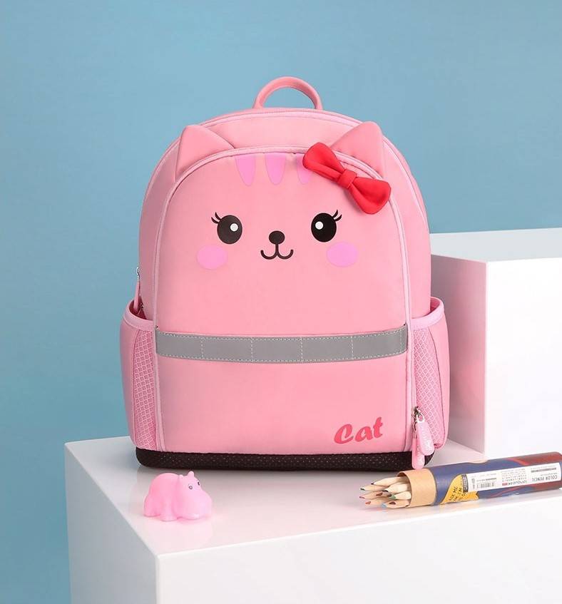 NOHOO Kid Backpack Meow (Pink)