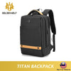 Golden Wolf Titan Backpack (15.6" Laptop)