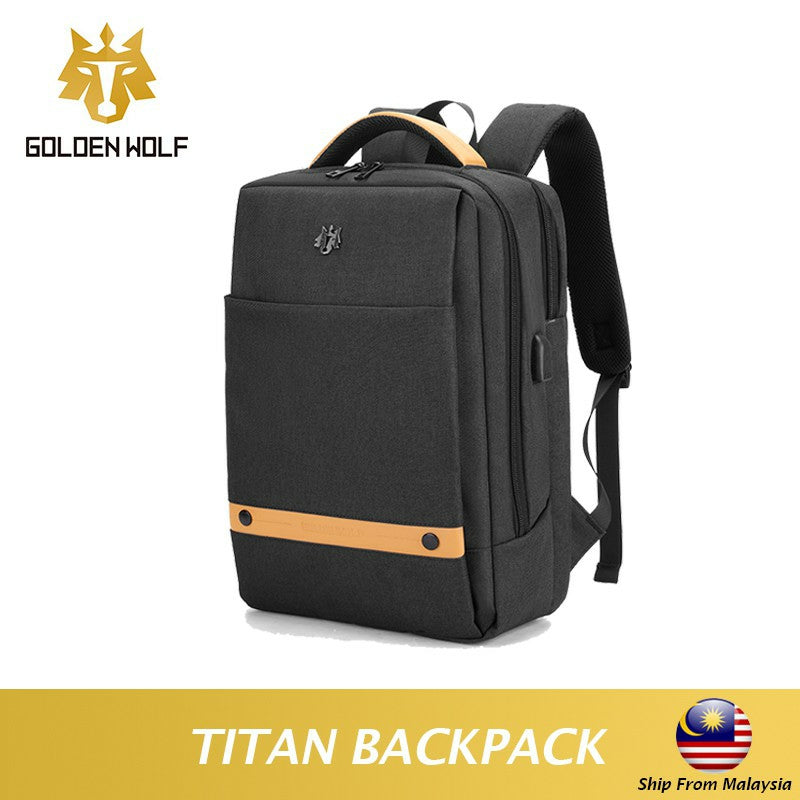 Golden Wolf Titan Backpack (15.6" Laptop)