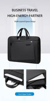 Golden Wolf Remy Laptop Sleeve Clutch Bag Document Bag Portable Slim Bag (15.6")