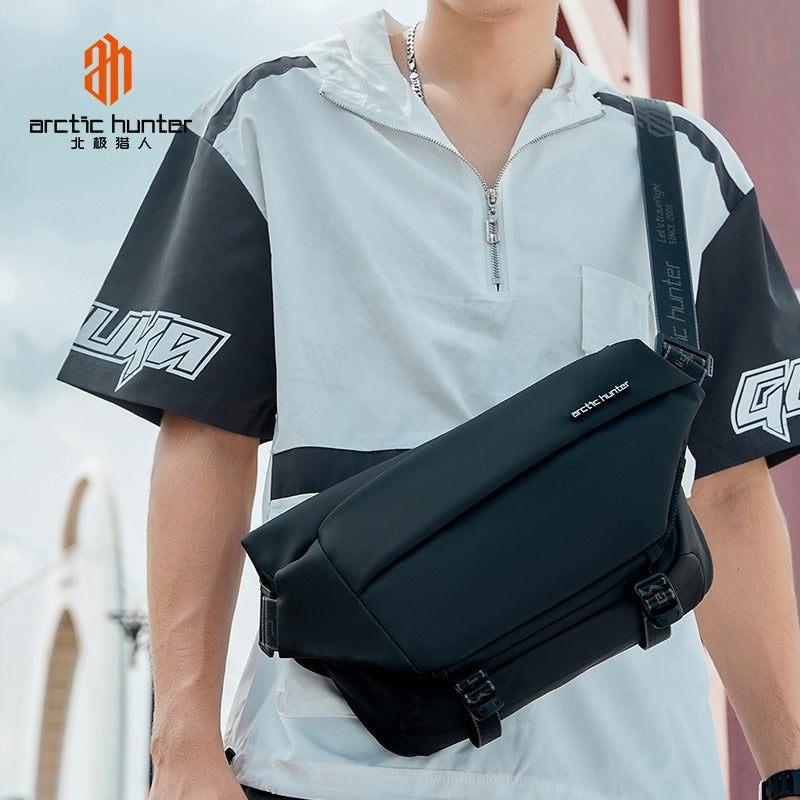 ARCTIC HUNTER 081 Fashion Male Sling Bag Student Waterproof Oxford Men  Shoulder Bag USB Charge Trip Crossbody Bags for Teenagers | Wish
