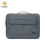 Golden Wolf i-Finn Laptop Briefcase (Polyester Material)