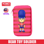 Yome UK Soldier Pencil Case EVA+PU Material Primary School Kids
