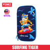 Yome Surfing Tiger Pencil Case