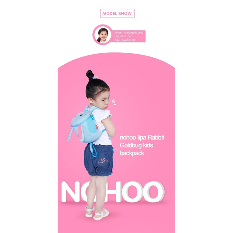 NOHOO Kids Bunny (New) 3D Design Newborn Bag Toodler Bags Travel Kids Bag Bags