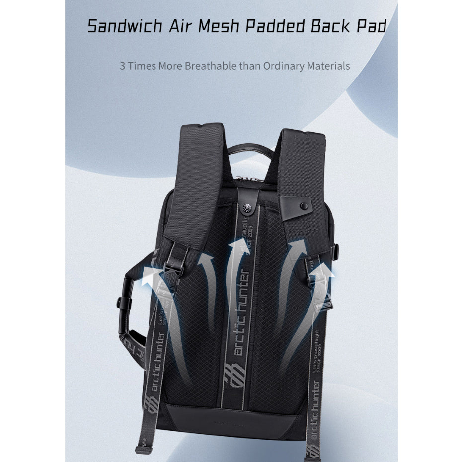 Arctic Hunter i-Yuzionz Laptop Bag Expandable multi-compartment laptop ...